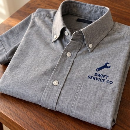 Custom Short-Sleeve Dress Shirts
